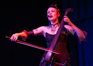 Erica on the Electric Cello